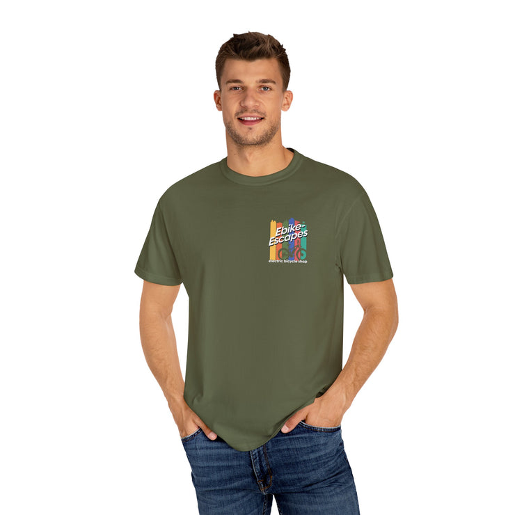 Garment-Dyed T-shirt - Ebike-Escapes Electric Bicycle Shop Darmstadt