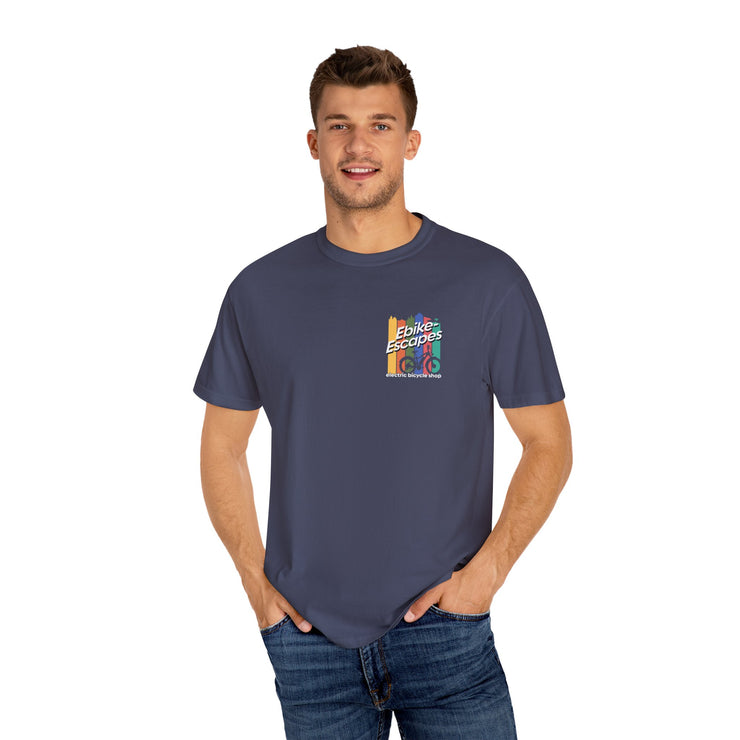 Garment-Dyed T-shirt - Ebike-Escapes Electric Bicycle Shop Darmstadt
