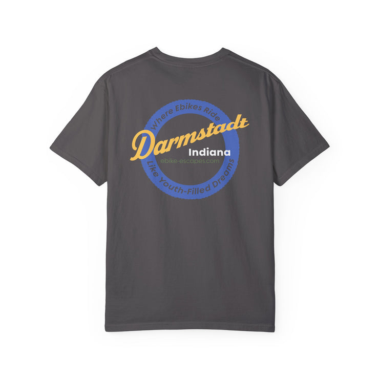 Garment-Dyed T-shirt - Ebike-Escapes Electric Bicycle Shop: Darmstadt Dreams