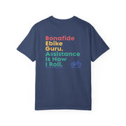 Garment-Dyed T-shirt - Ebike-Escapes Electric Bicycle Shop Design