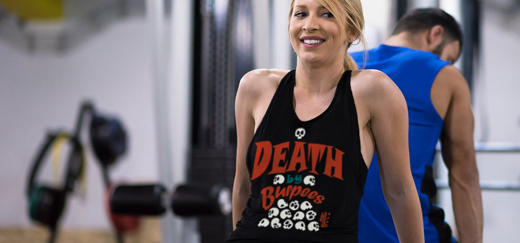 Death By Burpees workout shirt under $25
