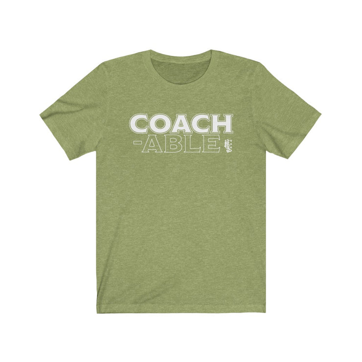 COACH-ABLE - Mens and Womens Workout T Shirt Burpee Bod