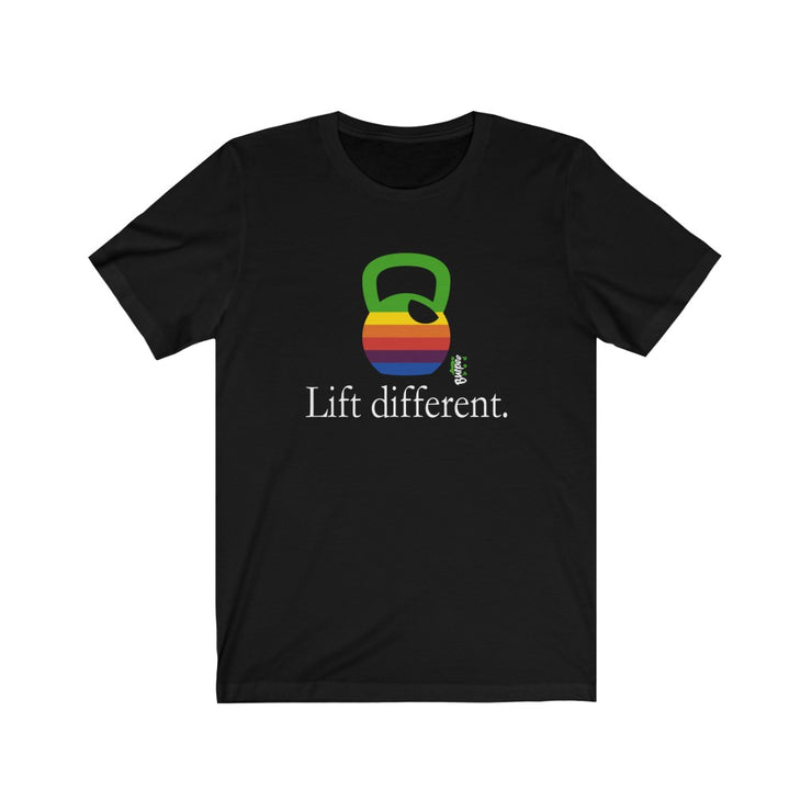 Lift different - Mens and Womens Workout T Shirt Burpee Bod