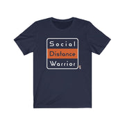 Social Distance Warrior - Mens and Womens Workout T Shirt