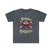 Burpees = Bastards - Men's Fitted Workout T Shirt