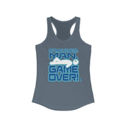Game Over, Man. Game Over! - Womens Racerback Tank Tops Burpee Bod