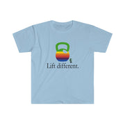 Lift different - Men's Fitted Workout T Shirt