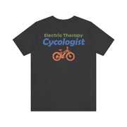 Ebike-Escapes: Electric Therapy Cycologist - Mens and Womens Electric Bike T Shirt