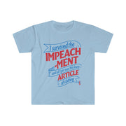 I Survived the Impeachment - Men's Fitted Workout T Shirt