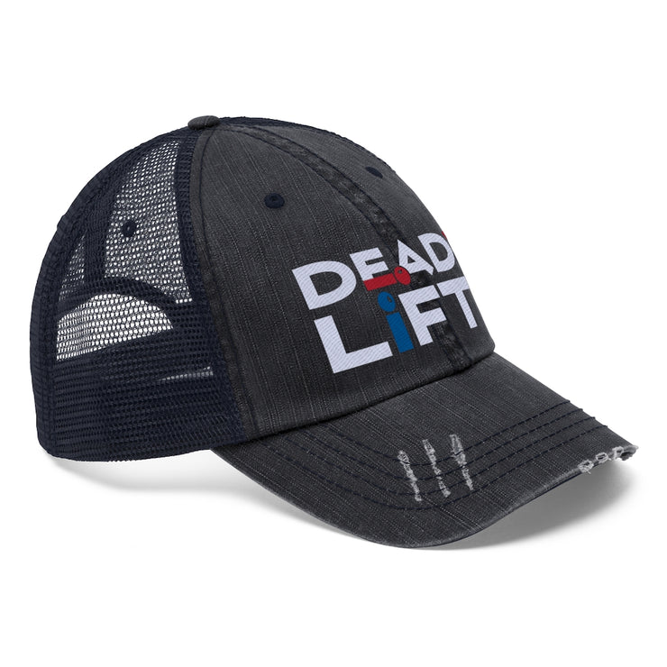 Dead? Lift! - Unisex Trucker Hat Burpee Bod