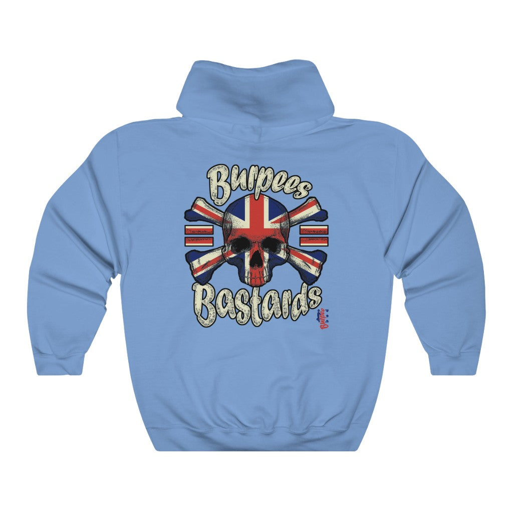 Burpees = Bastards - Unisex Heavy Blend™ Hooded Sweatshirt
