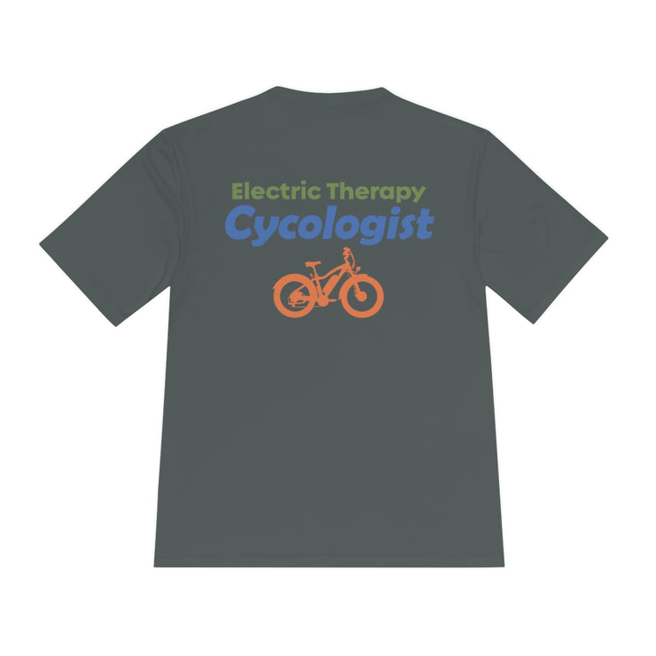 Ebike-Escapes: Electric Therapy Cycologist - Mens and Womens Riding Shirt