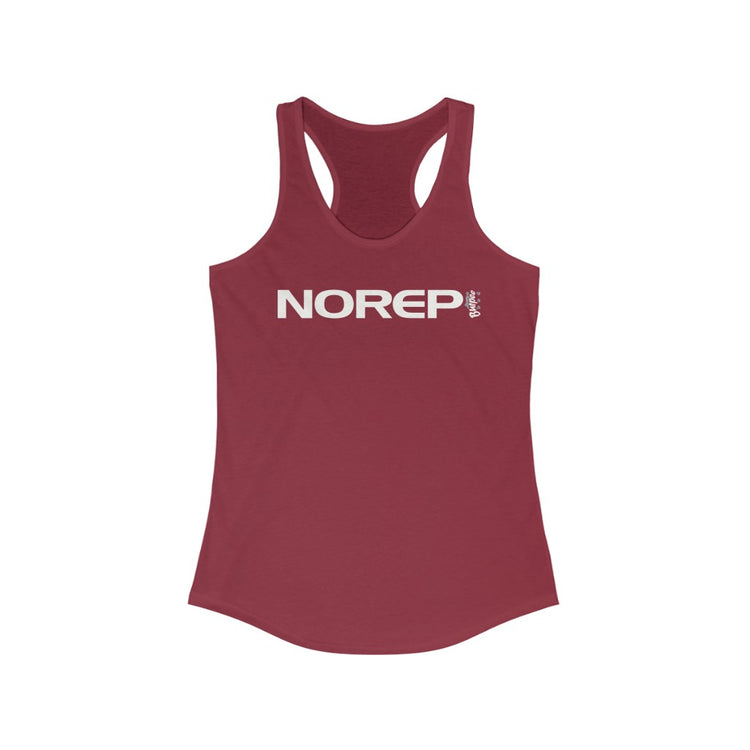 NO REP - Womens Racerback Tank Tops
