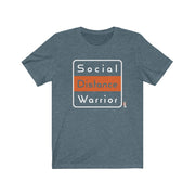 Social Distance Warrior - Mens and Womens Workout T Shirt