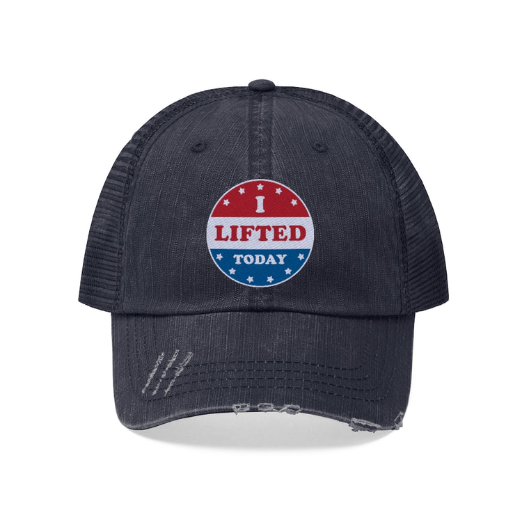 I Lifted Today - Unisex Trucker Hat