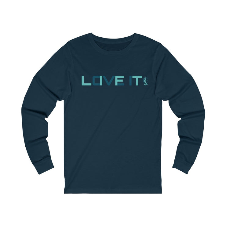 Lift, Love It - Unisex Jersey Long Sleeve Tee Burpee Bod