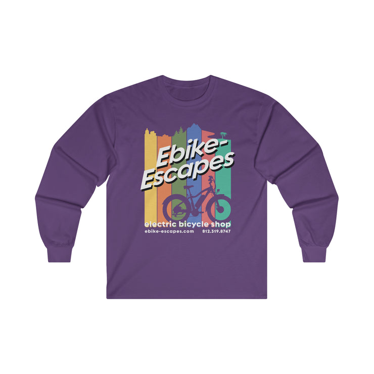 Ebike-Escapes - Unisex Ultra Cotton Long Sleeve Ebike Shirt