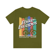 Ebike-Escapes: Yes, I'm Cheating. Watt about it?  - Mens and Womens Electric Bike T Shirt