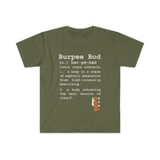 What is a Burpee Bod? - Men's Fitted Workout T Shirt