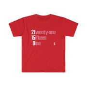 21-15-9 - Men's Fitted Workout T Shirt
