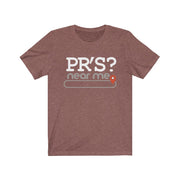 Personalize PR's? near me - Mens and Womens Personalized T Shirt