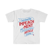 I Survived the Impeachment - Men's Fitted Workout T Shirt