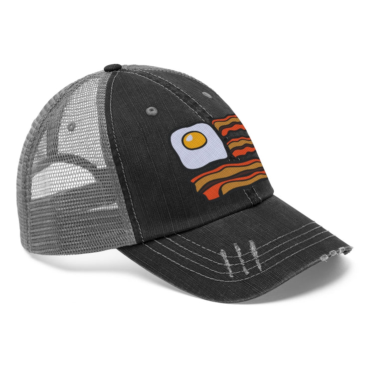 Breakfast in the USA - Unisex Trucker Hat Burpee Bod